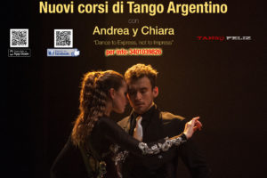 Corso principianti tango argentino a Bologna Andrea Vighi y Chiara Benati