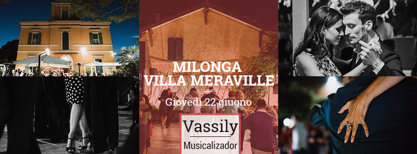 ILLAMBRUSCHIAMOCI con il Tango Milonga Meraville Estiva a Bologna Vassily