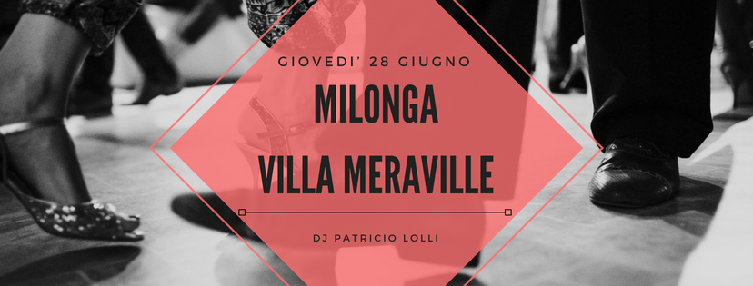 Villa Meraville Milonga nel parco 2018