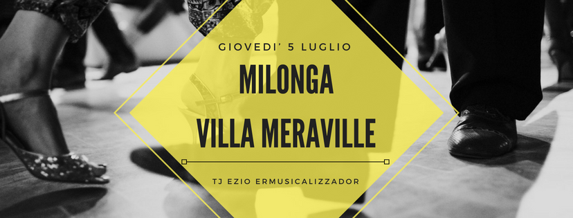 Villa Meraville Milonga nel parco 2018