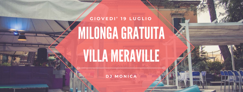 Villa Meraville Milonga nel parco 2018