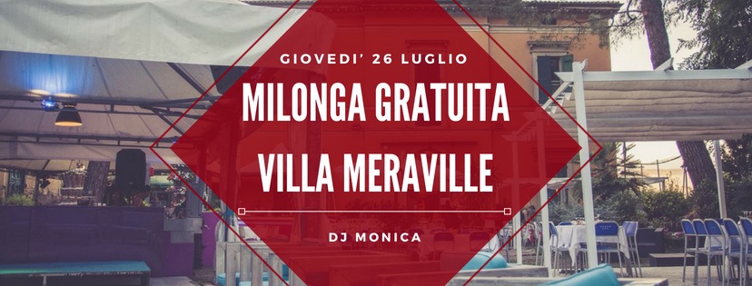 Villa Meraville Milonga nel parco 2018