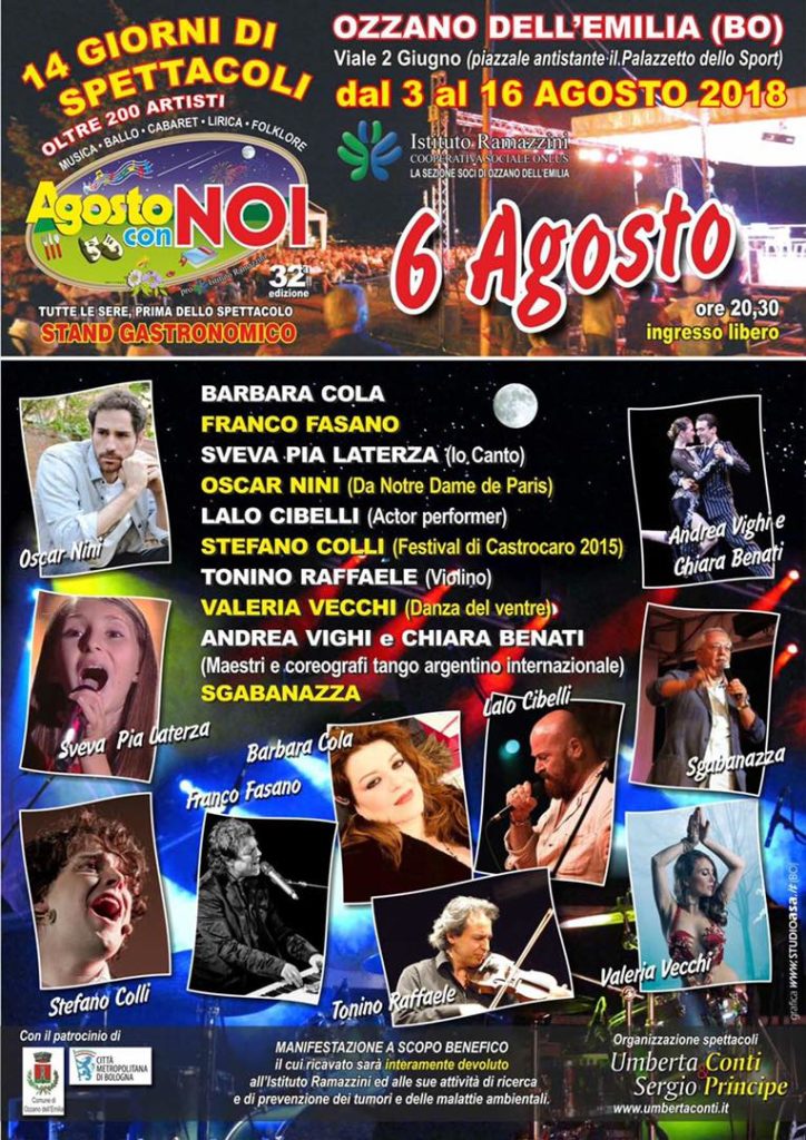 Agosto con Noi 6 agosto 2018