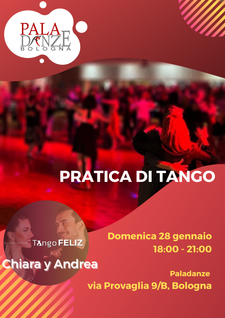 pratica paladanze tango feliz - domenica 28 gennaio 2024